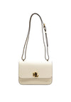 Ralph Lauren Sophee Turnlock Crossbody Bag, Cream