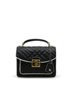 Ralph Lauren Beckett Leather handbag, Black