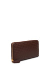 Ralph Lauren Continental Zip Around Large Wallet, Brown