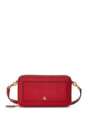 Ralph Lauren Danna Small Leather Crossbody Bag, Red