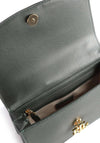Ralph Lauren Madison Small Leather Crossbody Bag, Green