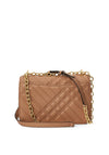 Ralph Lauren Madison Small Quilted Crossbody Bag, Natural