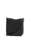 Ralph Lauren Cameryn Medium Saddle Bag, Black & Ecru