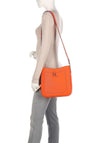 Ralph Lauren Cameryn Medium Saddle Bag, Orange