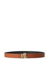 Ralph Lauren Reversible Belt, Black & Tan