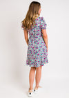 Rant & Rave Bel Floral Wrap Dress, Purple Floral