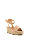 Rant & Rave Myla Espadrille Platform Wedge Sandals, Pink