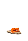 Rant & Rave Juno Bow Slip on Sandals, Orange