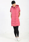 Rant & Rave Ginny Long Gilet, Rose Pink
