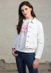 Rant & Rave Holly Denim Jacket, White