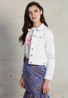 Rant & Rave Holly Denim Jacket, White