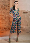 Rant & Rave Carly Print Jumpsuit, Navy Multi