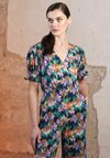 Rant & Rave Carly Print Jumpsuit, Navy Multi