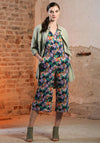 Rant & Rave Carly Print Jumpsuit, Navy Multi