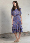 Rant & Rave Tate Tiered Skirt, Blue