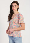 Rant & Rave Wilma Floral Top, Pink