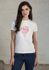Rant & Rave Darcy Applique T-Shirt, White