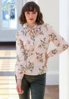 Rant & Rave Cindy Floral Delicate Blouse, Pink Multi
