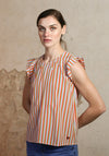 Rant & Rave Hana Candy Stripe Top, Pink Multi