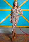 The Jill Dress, Tan