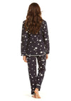 Rebelle Star Print Pyjama Set, Navy