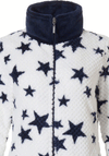 Rebelle Fluffy Star Zip Pyjama Set, White