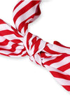 Tuc Tuc Candy Stripe Hairband, Red