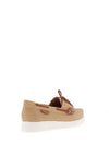 REDZ Loafer Style Deck Shoe, Beige
