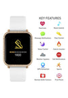 Reflex Active Series 6 Smart Watch, Rose Gold & White