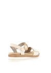 Remonte Buckle Strap Platform Sandals, Beige