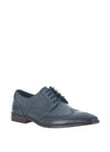 Remus Uomo Leather Brogue Shoes, Blue