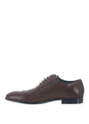 Remus Uomo Embossed Leather Brogue Shoes, Brown