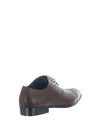 Remus Uomo Embossed Leather Brogue Shoes, Brown