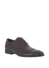 Remus Uomo Embossed Leather Brogue Shoes, Oxblood