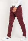 Remus Uomo Elio Slim Jeans, Burgundy