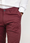 Remus Uomo Elio Slim Jeans, Burgundy