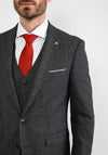 Remus Uomo Pablo Birdseye Blazer, Charcoal