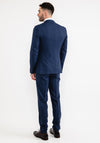 Remus Uomo Lazio Houndstooth Blazer, Dark Blue