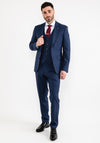 Remus Uomo Palucci Houndstooth Blazer, Navy