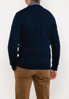 Remus Uomo Crew Neck Sweater, Dark Blue