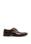 Remus Uomo Bonuci Leather Brogue Shoes, Dark Brown