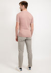 Remus Uomo Knit Short Sleeve Sweater, Pink