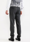 Remus Uomo Pablo Birdseye Trousers, Charcoal
