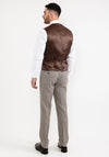 Remus Uomo Pablo Waistcoat, Brown