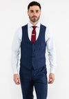 Remus Uomo Palucci Houndstooth Waistcoat, Navy