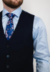 Remus Uomo Palucci Waistcoat, Navy
