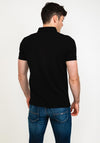 Remus Uomo Jeans Soft Feel Polo Shirt, Black