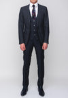 Remus Uomo Lazio X-Slim Wool Blend Three Piece Suit, Navy