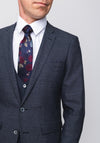 Remus Uomo Lazio X-Slim Wool Blend Three Piece Suit, Navy