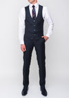 Remus Uomo Lazio X-Slim Wool Blend Three Piece Suit, Navy